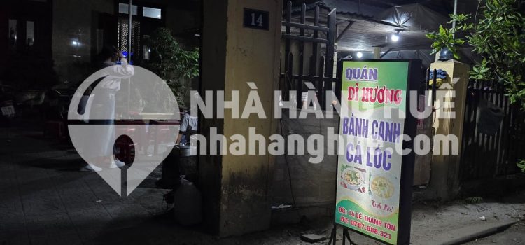 Bánh Canh Cá Lóc Dì Hương